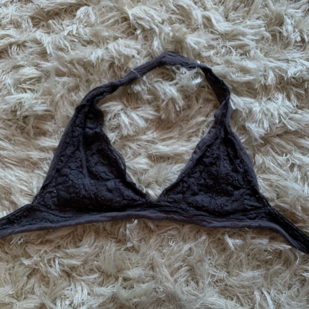 Urban outfitters dark grey bralette